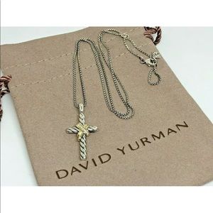 David Yurman Cross Necklace 